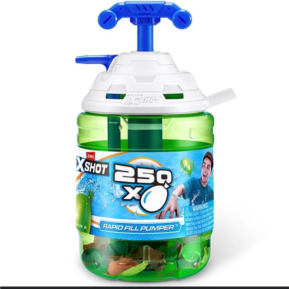 Zuri X-SHOT Large Rapid Water Balloon Pumper with 250 Balloons - Picture 1 of 6